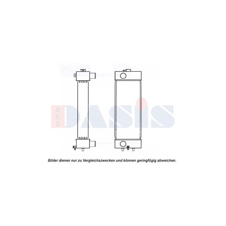 AKS Dasis 450107N Engine Radiator