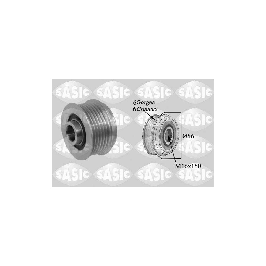 Sasic 1674002 Pulley, Alternator