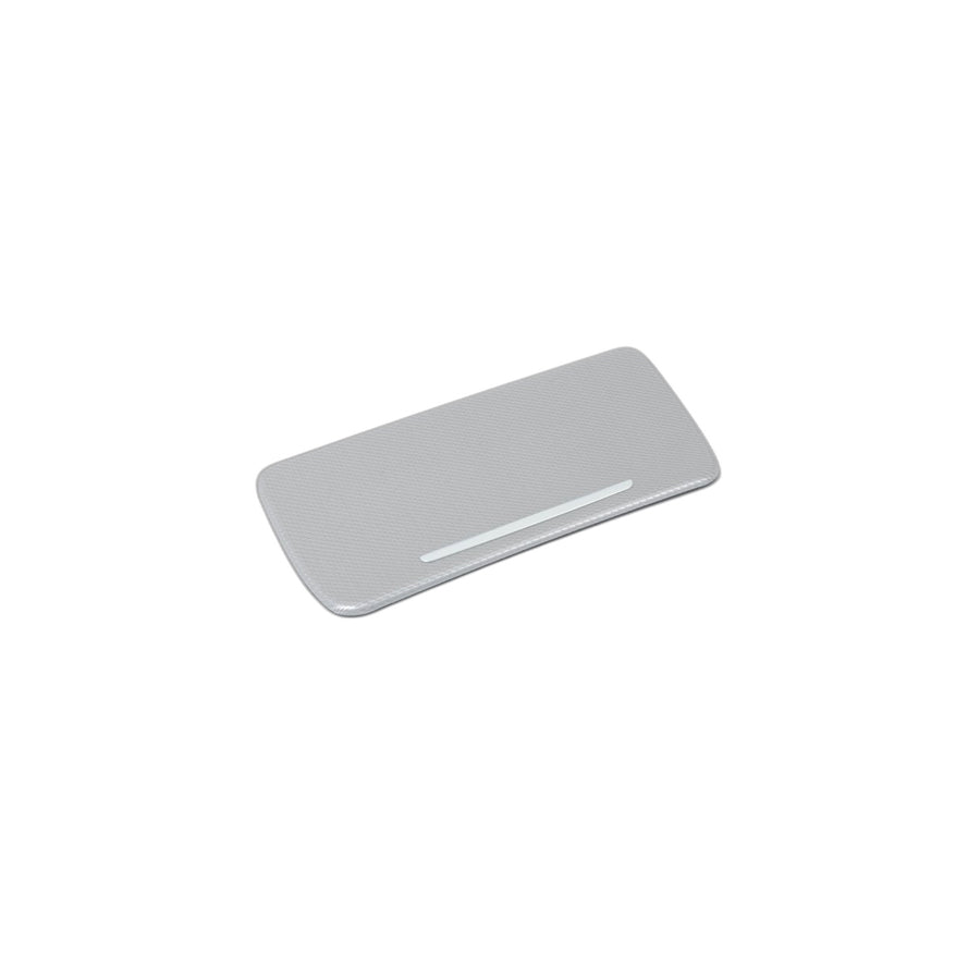 Genuine BMW 51168050696 Trim Cover For Cupholder In Aluminum HEXAGON (Inc. 525d, 518d & 523i) | ML Performance US Car Parts