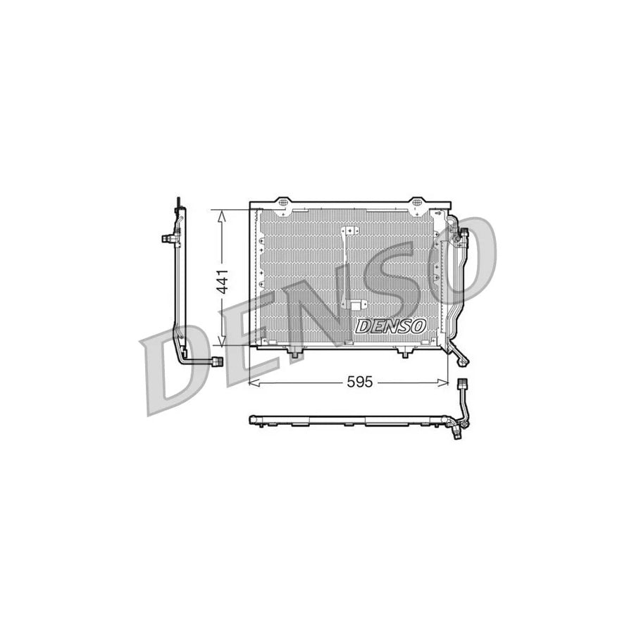 DENSO DCN17012 Air Conditioning Condenser