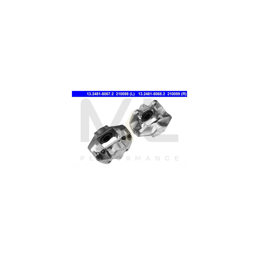ATE 13.2481-8068.2 Brake Caliper for PORSCHE 911