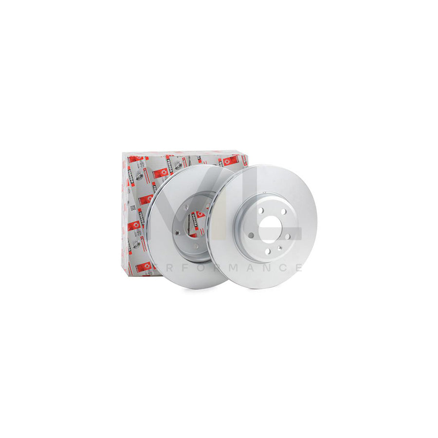 FERODO PREMIER DDF1663C Brake Disc Vented, Coated, with bolts/screws | ML Performance Car Parts