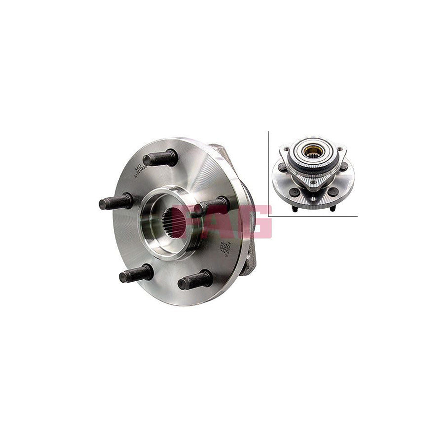 FAG 713 6700 30 Wheel Bearing Kit For Jeep Grand Cherokee Ii (Wj, Wg)