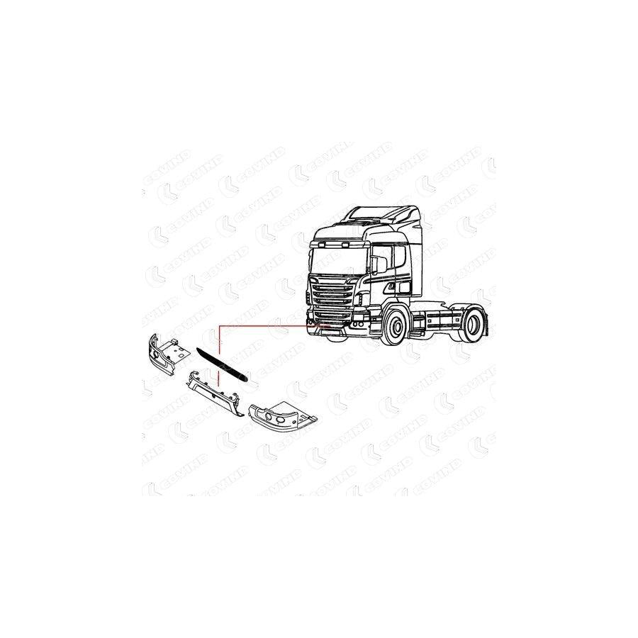 Covind 146/ 84 Bumper Grill