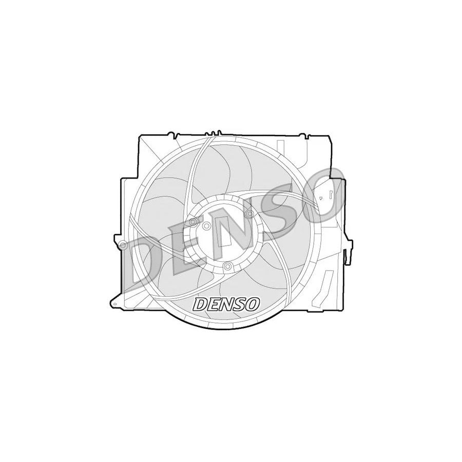DENSO DER05006 Fan, Radiator