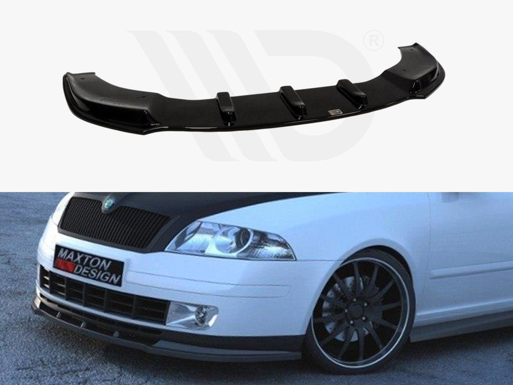 Maxton Design SK-OC-2-FD1T Front Splitter Skoda Octavia | ML Performance US Car Parts