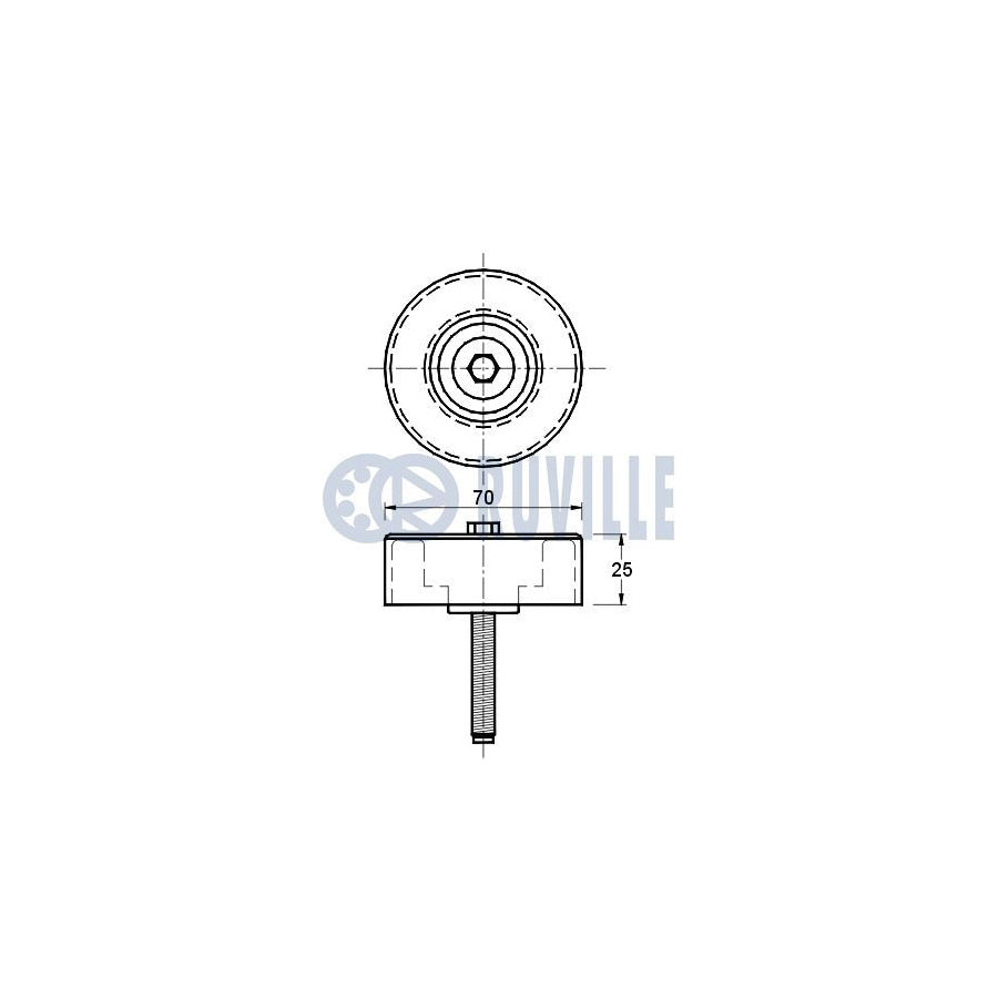 Ruville 59935 Alternator Freewheel Clutch