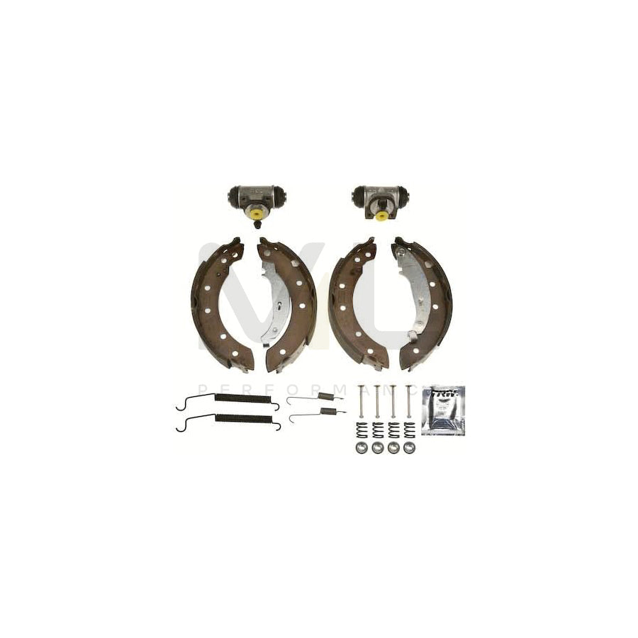 TRW Brake Kit BK1058 Brake Shoe Set with wheel brake cylinder | ML Performance Car Parts