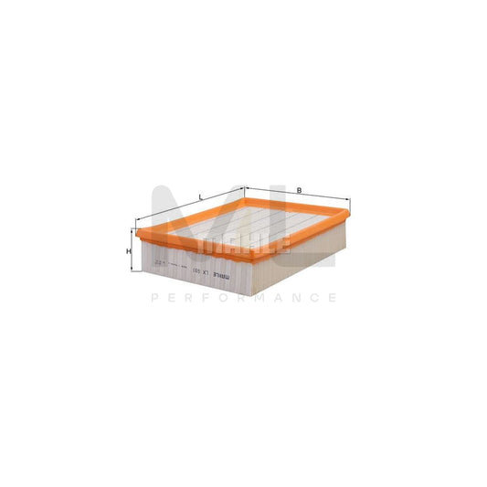 MAHLE ORIGINAL LX 691 Air Filter Filter Insert | ML Performance Car Parts