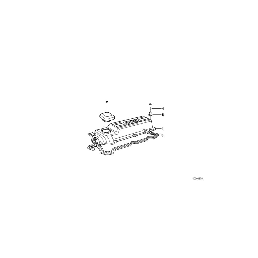 Genuine BMW 11122245843 E65 E36 E39 Torx Bolt M7X34 (Inc. 740d, 325td & 318tds) | ML Performance UK Car Parts
