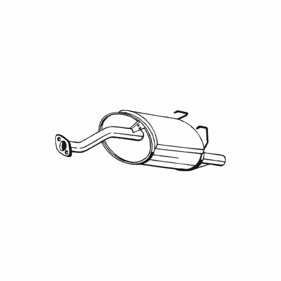 Bosal 163-203 Rear Silencer for Honda CIVIC VI Hatchback (Ej, Ek)