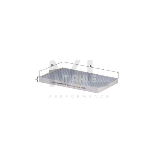 MAHLE ORIGINAL LAK 469 Pollen filter for RENAULT Koleos I (HY) Activated Carbon Filter | ML Performance Car Parts