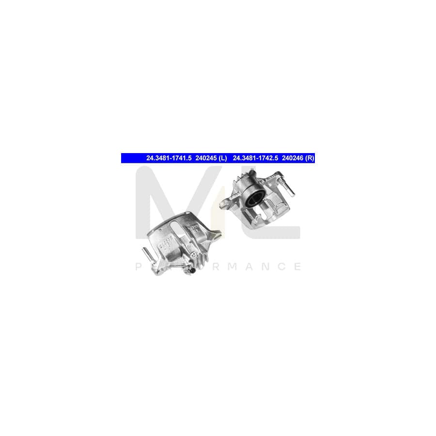 ATE 24.3481-1742.5 Brake Caliper without holder