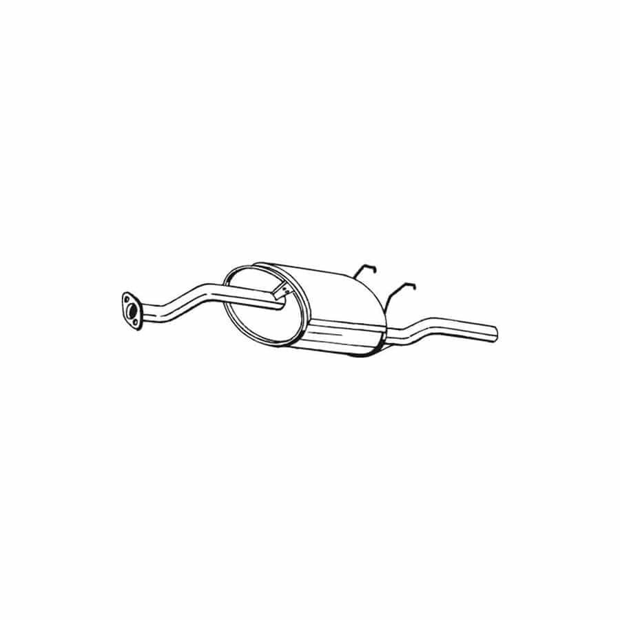 Bosal 163-121 Rear Silencer for Honda CIVIC