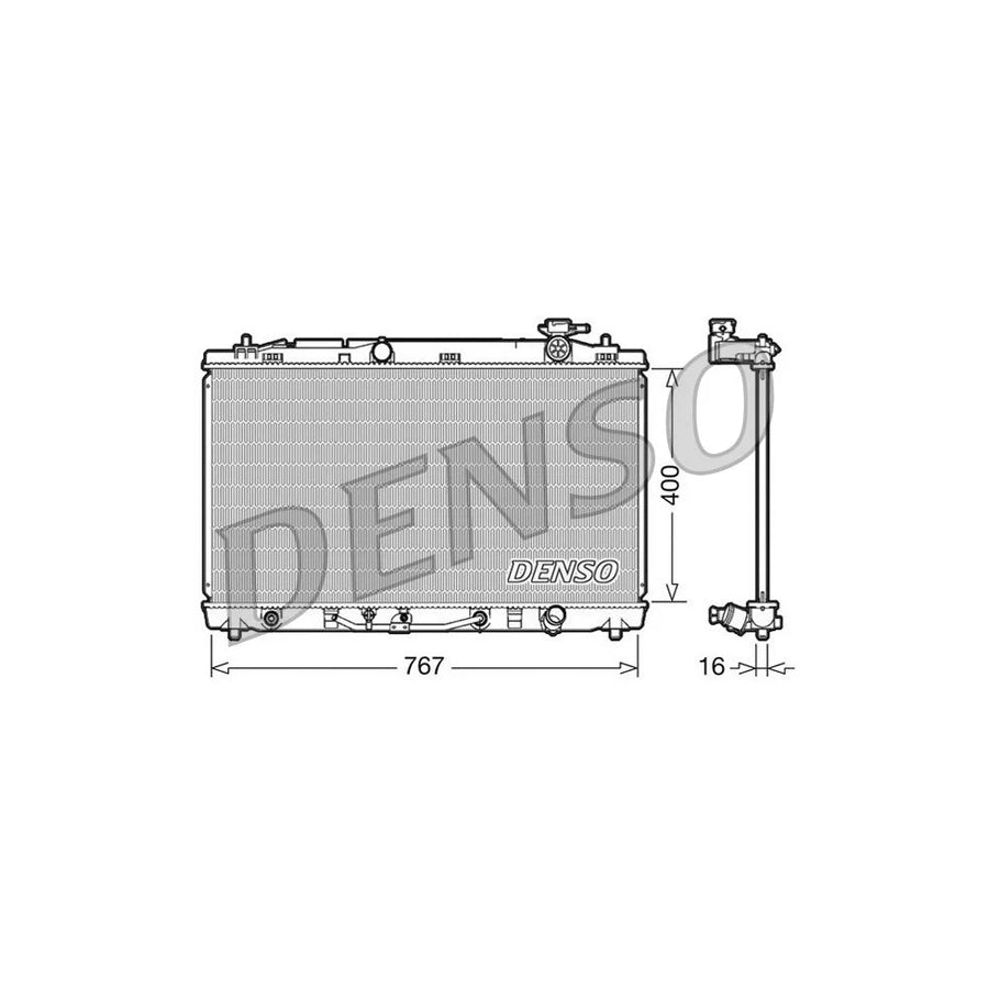 DENSO DRM50030 Engine Radiator