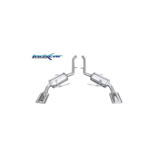 InoXcar MEML.02.150 Mercedes-Benz W164 Stainless Steel Rear Exhaust