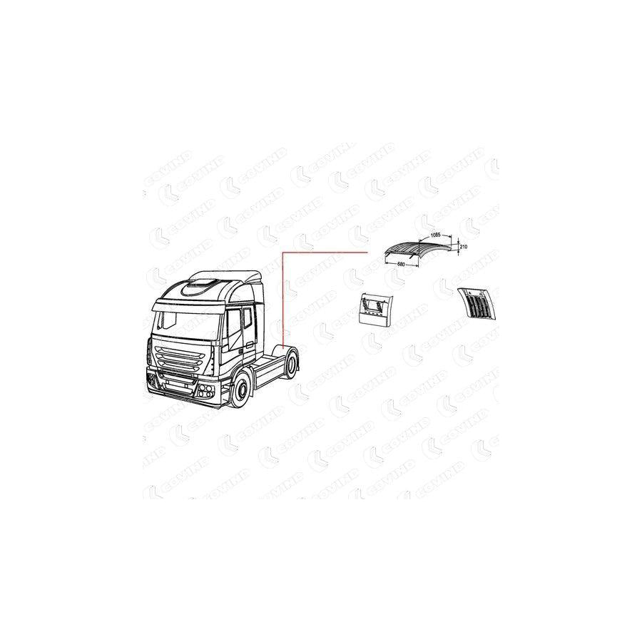 Covind 560/520 Wing Fender