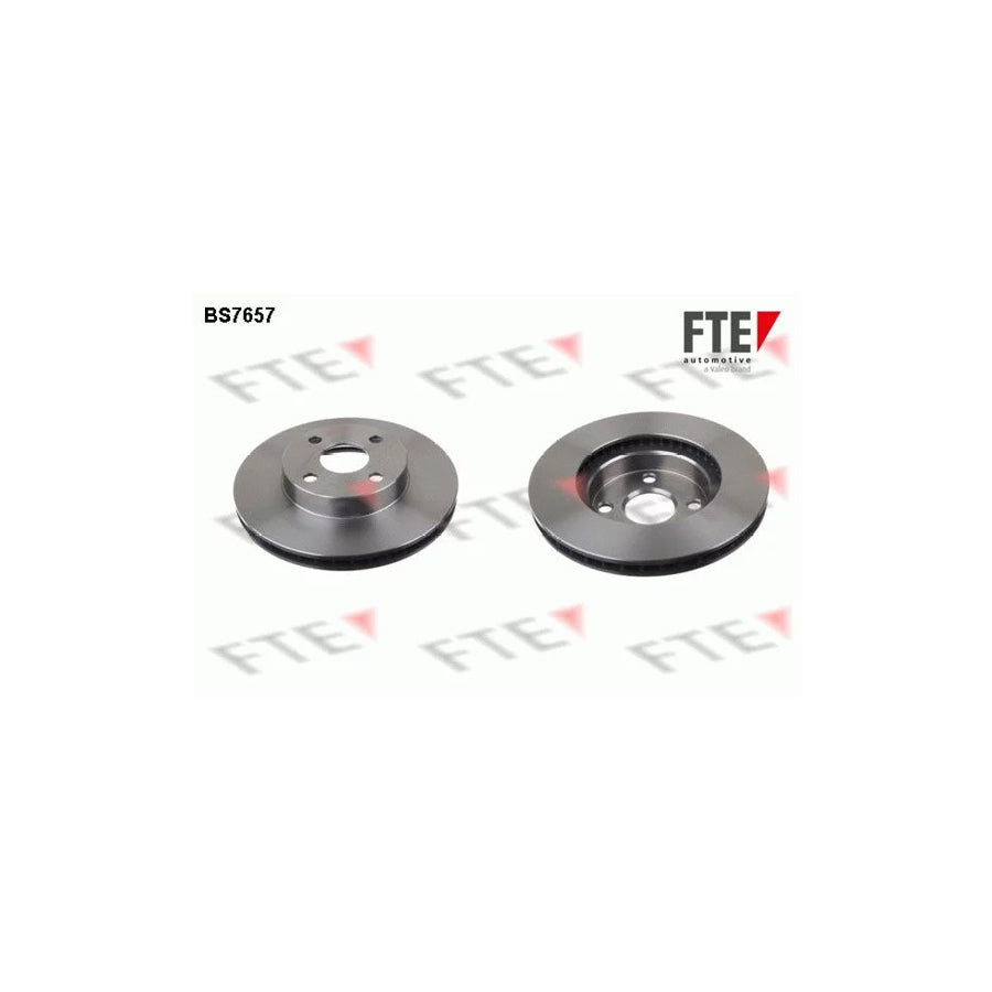FTE 9072812 Brake Disc for Toyota Corolla IX Saloon (E120)