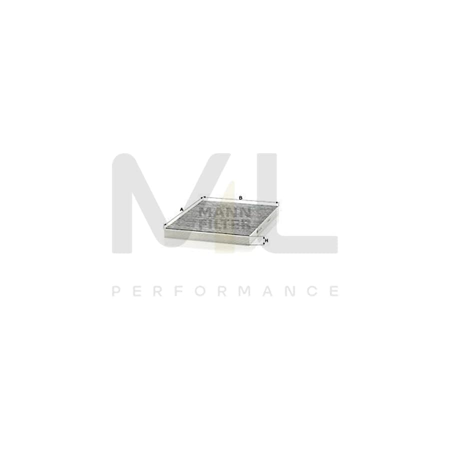 MANN-FILTER CUK 3142 Pollen filter Activated Carbon Filter