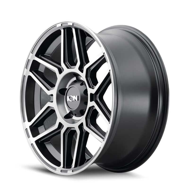 ION Wheels ION Type 146 20x9 / 6x139.7 BP / 18mm Offset / 106mm Hub Matte Black W/Machined Dart Tint Wheel