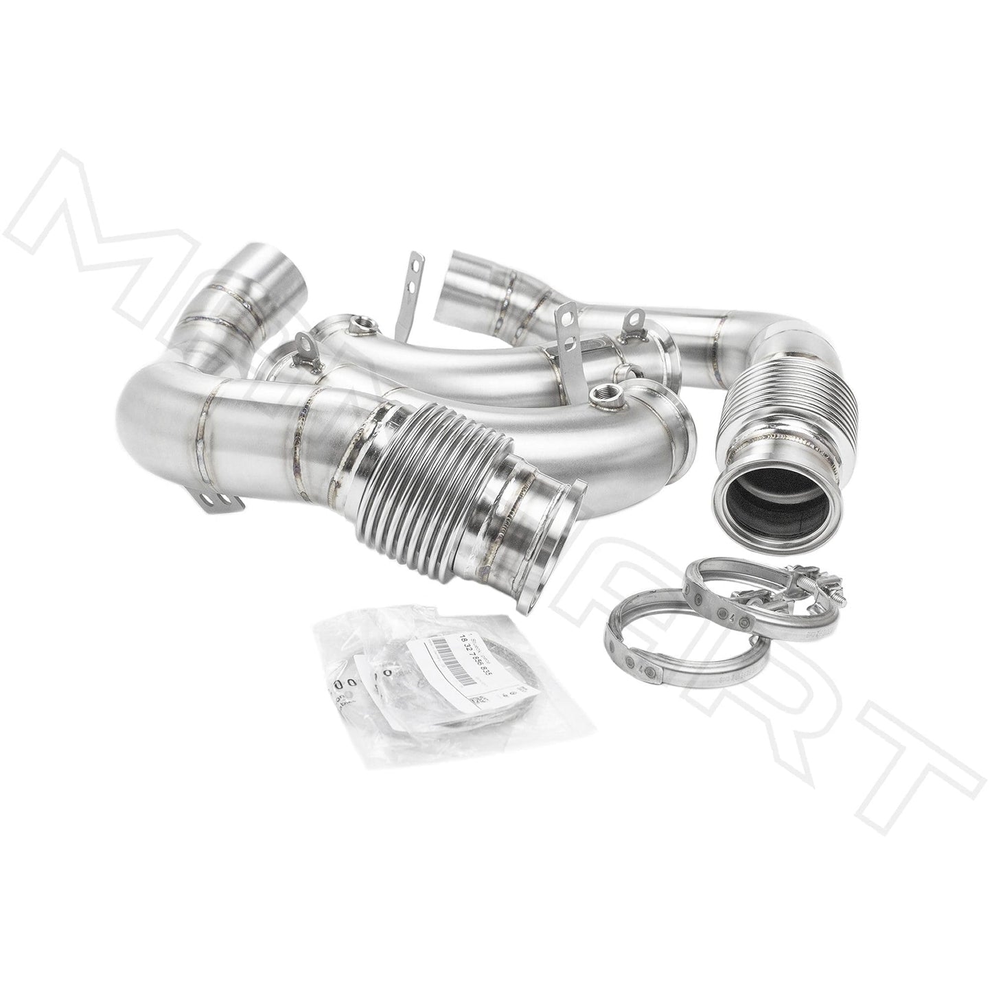 MANHART MH5F9011101_M8 DOWNPIPES RACE FOR BMW F9X M8 (COMPETITION) CAT-REPLACEMENT (PART 2 OF 2)