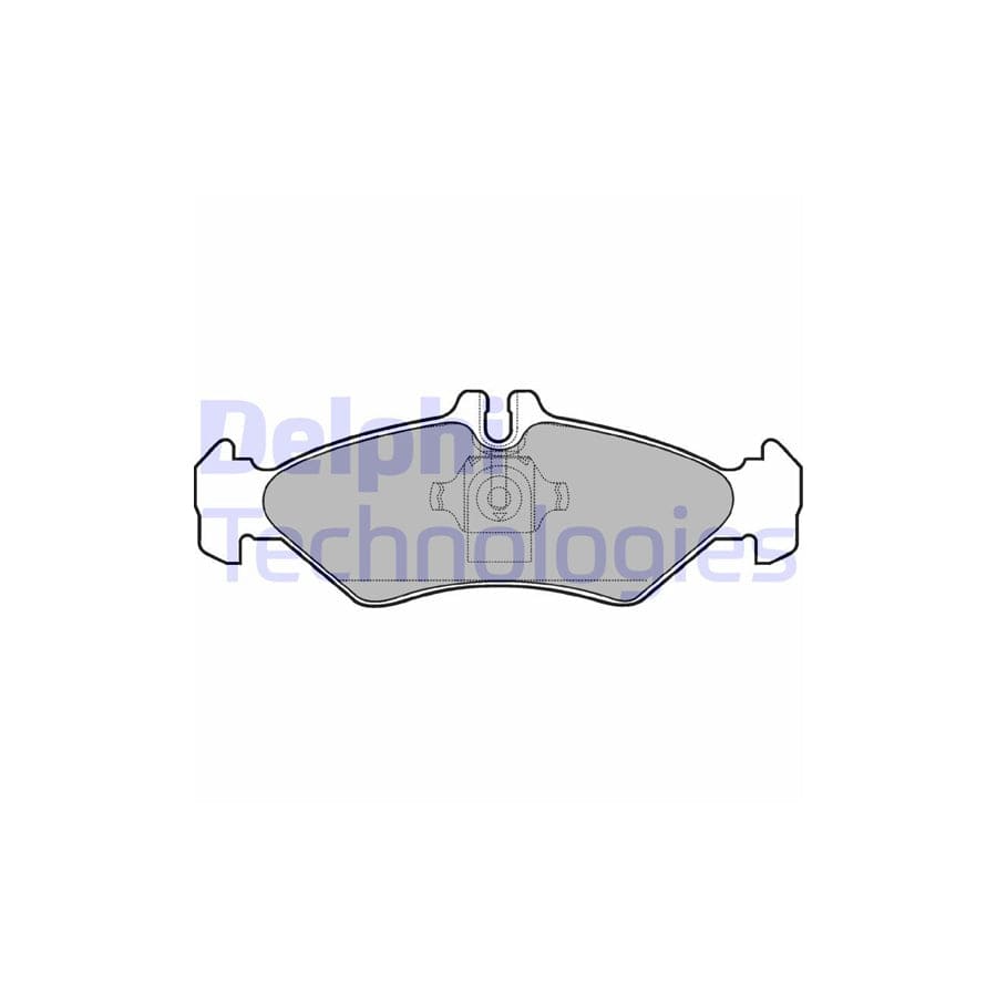 Delphi Lp1595 Brake Pad Set