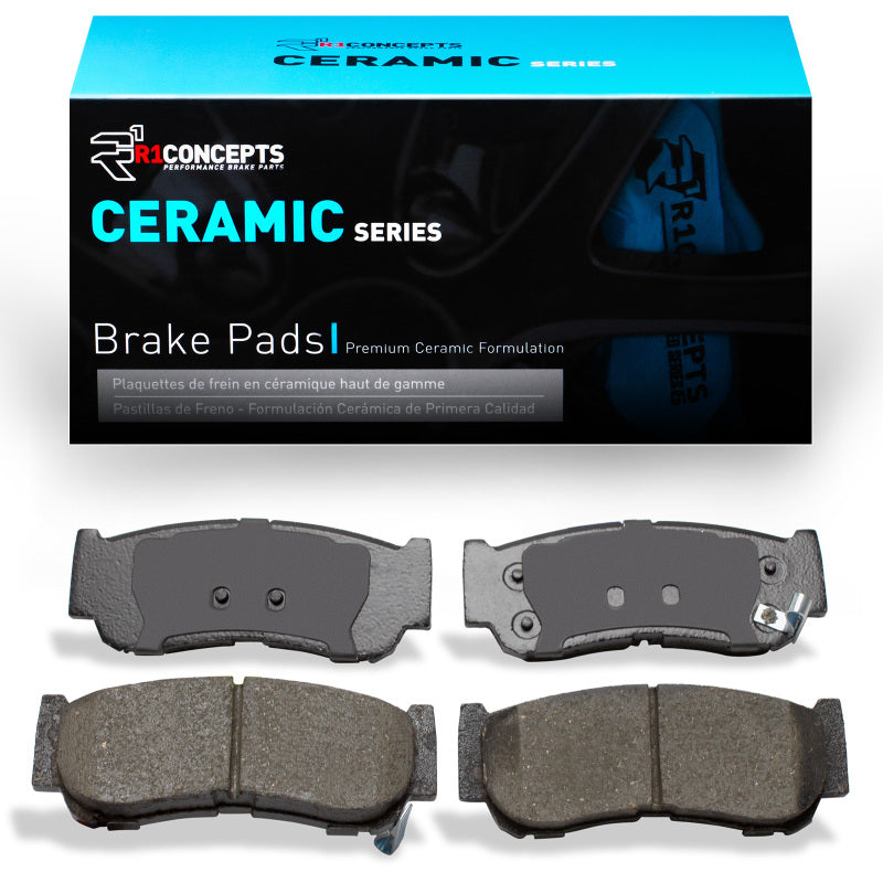 R1 Concepts R1 07-25 Chevrolet S10 MAX (Mexico) Rear R1 Ceramic Brake Pads