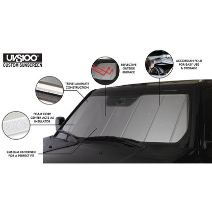 Covercraft UVS100 Custom Sunscreen - Silver 2026 Subaru Outback