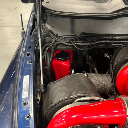 Wehrli 04.5-07 Cummins 5.9L Coolant Tank (OEM Placement) - Candy Teal
