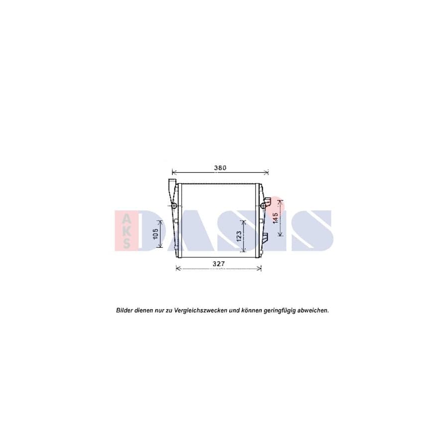 AKS Dasis 170007N Engine Radiator