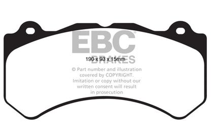 EBC Racing 16-19 Cadillac ATS-V 3.6TT SR-21 Sintered Race Front Brake Pads