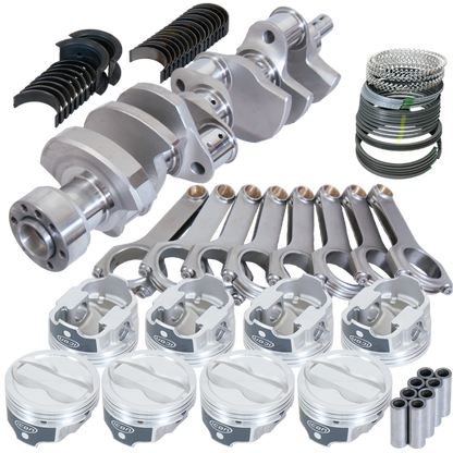Eagle Chevy LT1 350 1Pc 3.750in Crank 6.000in H-Beam -18cc 4.000in Pistons Rotating Assembly