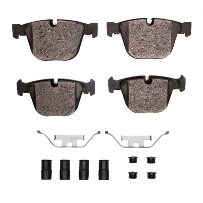 R1 Concepts R1 02-13 BMW 545I Rear Optimum OE Pads & Hardware Kit