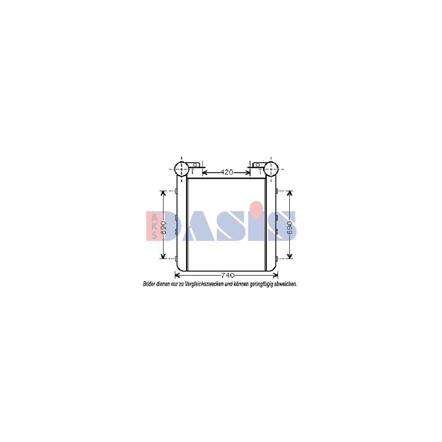 AKS Dasis 397220N Intercooler