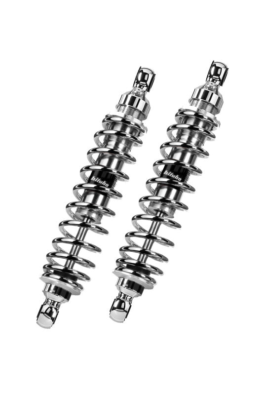 Bitubo Suspension Bitubo WMB0 Twinshocks Adjustable: Spring Preload, Length 320mm, Chrome Edition