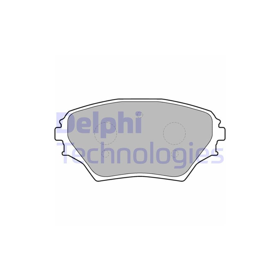 Delphi Lp1632 Brake Pad Set For Toyota Rav4 Ii Off-Road (Xa20)