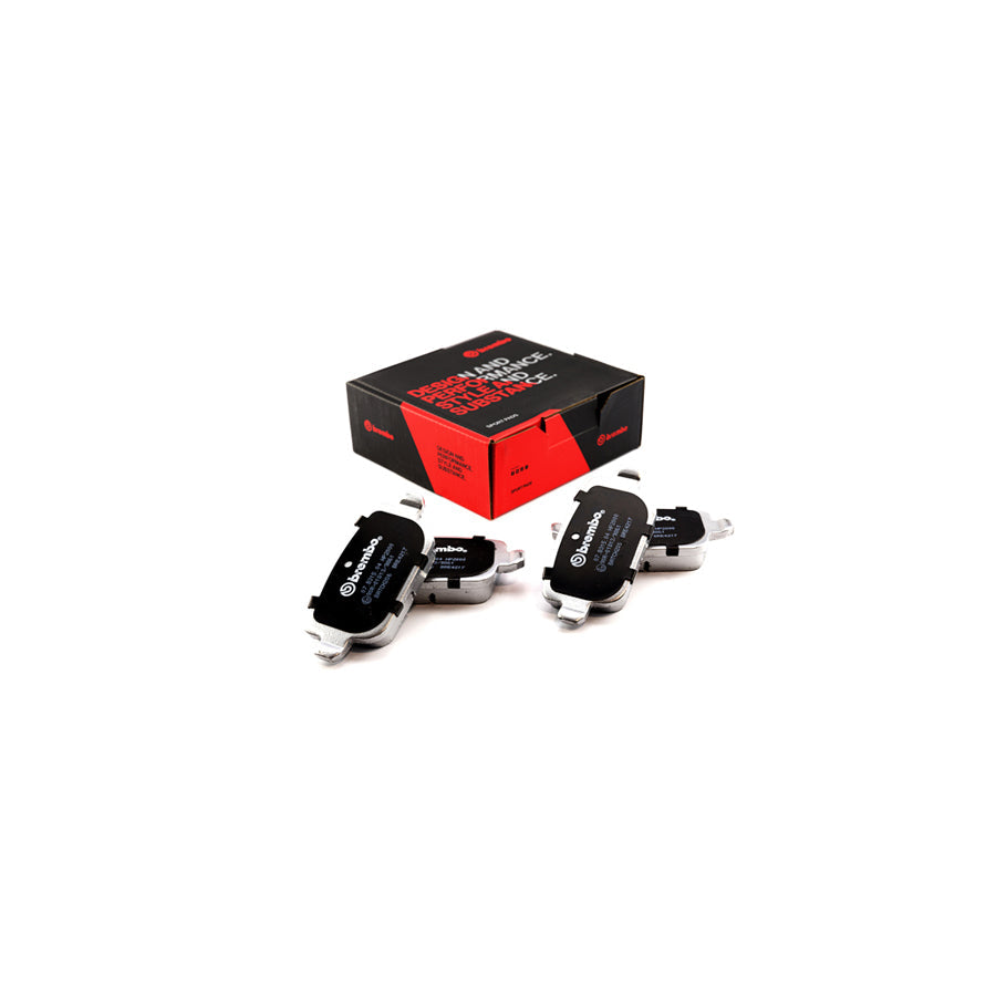 Brembo 07.B315.04 Ford Volvo Rear HP2 High Performance Brake Pad Set (Inc. Focus, Galaxy, Kuga, Mondeo, S-Max, S80, V70) | ML Performance US Car Parts