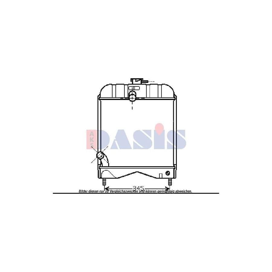AKS Dasis 440264N Engine Radiator