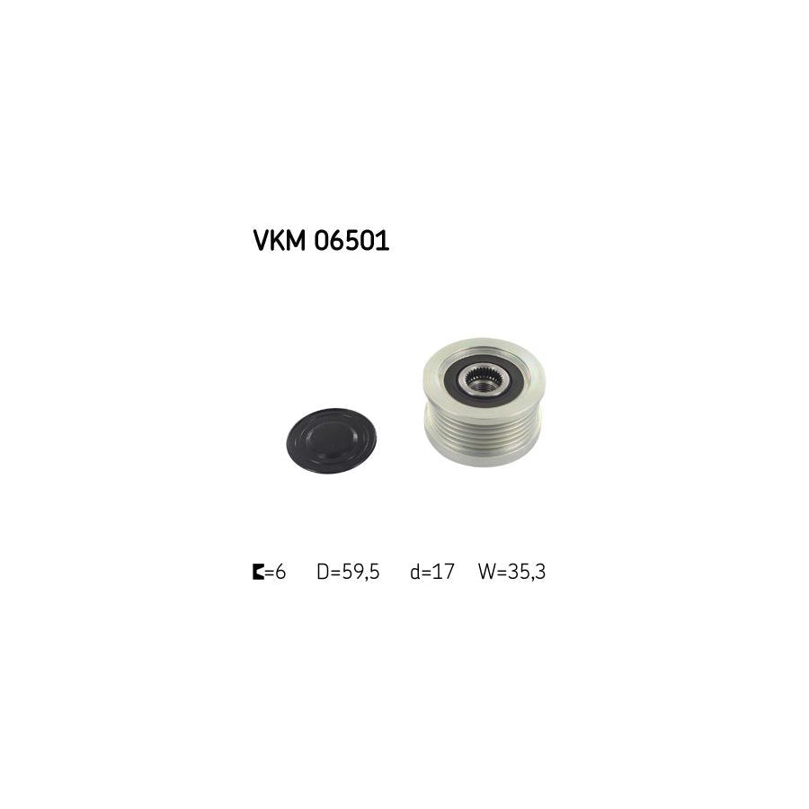 Skf Vkm 06501 Alternator Freewheel Clutch | ML Performance US Car Parts