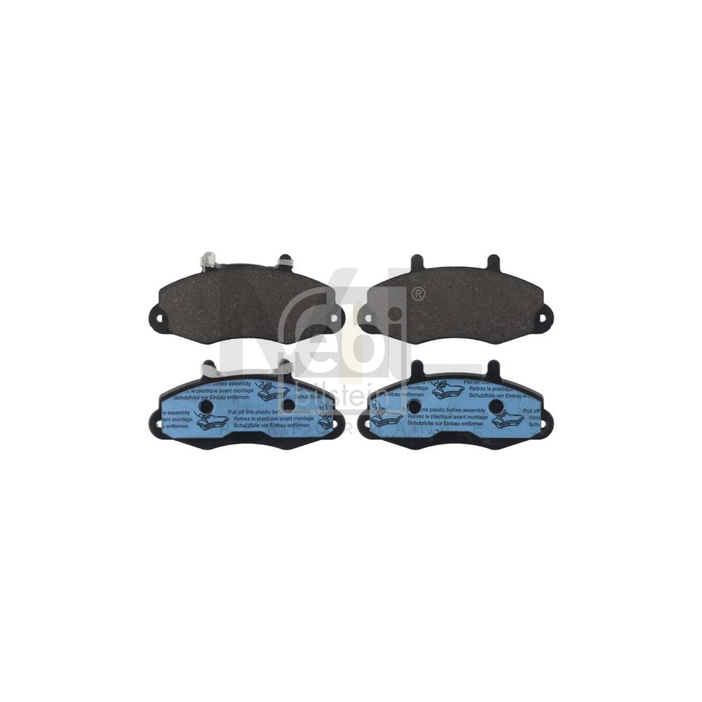 Febi Bilstein 116069 Brake Pad Set For Ford Transit Front Axle, With Acoustic Wear Warning