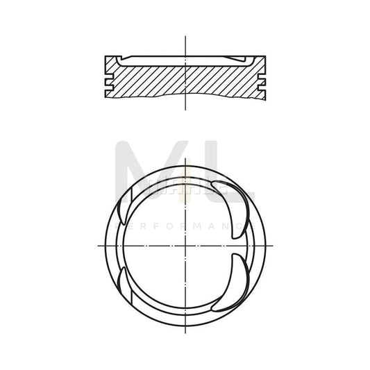 MAHLE ORIGINAL 083 03 00 Piston 86,0 mm | ML Performance Car Parts