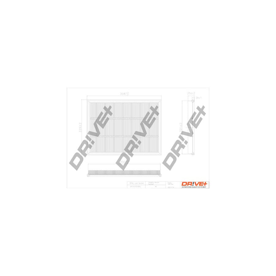 Dr!Ve+ Dp1110.10.0045 Air Filter