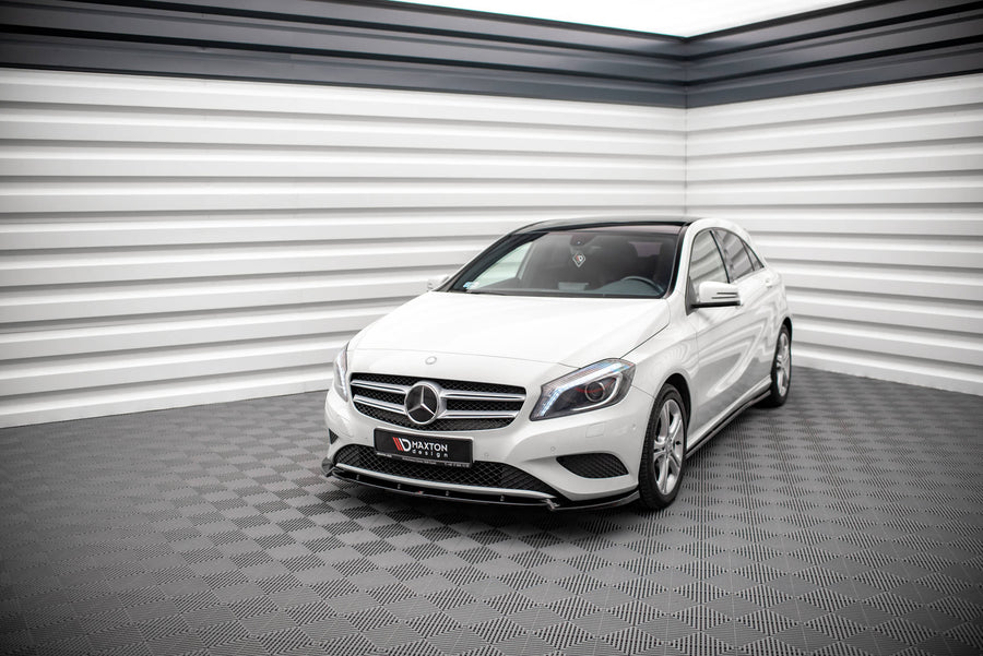 Maxton Design Mercedes Benz A-Class W176 Front Splitter V.1