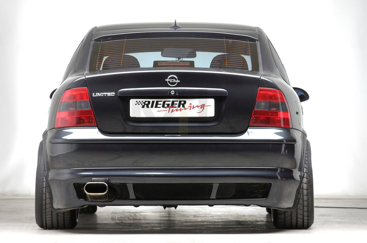 Rieger 00046155 Opel Vectra B Rear Diffuser 2 | ML Performance UK Car Parts