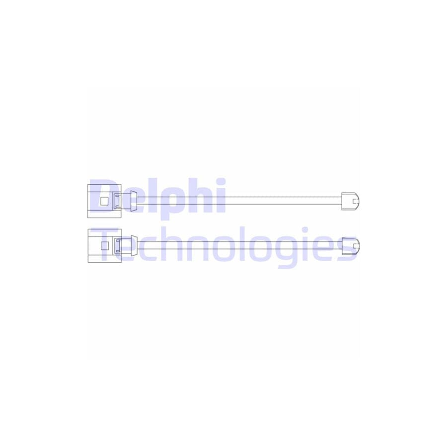 Delphi Lz0248 Warning Contact Set, Brake Pad Wear
