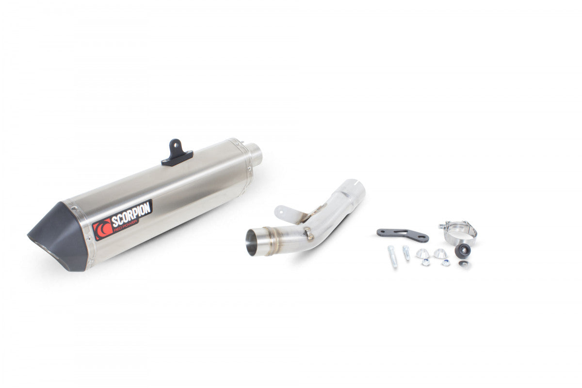 Scorpion RSI116SEO Suzuki GSX1250 FA Serket Parallel Slip-On - Brushed Stainless Steel Sleeve | ML Performance US US