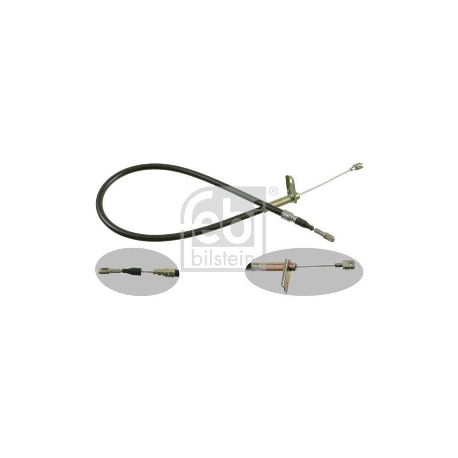 Febi Bilstein 19957 Hand Brake Cable Suitable for Mercedes-Benz 190 (W201)