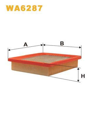 WIX Filters WA6287 Air Filter