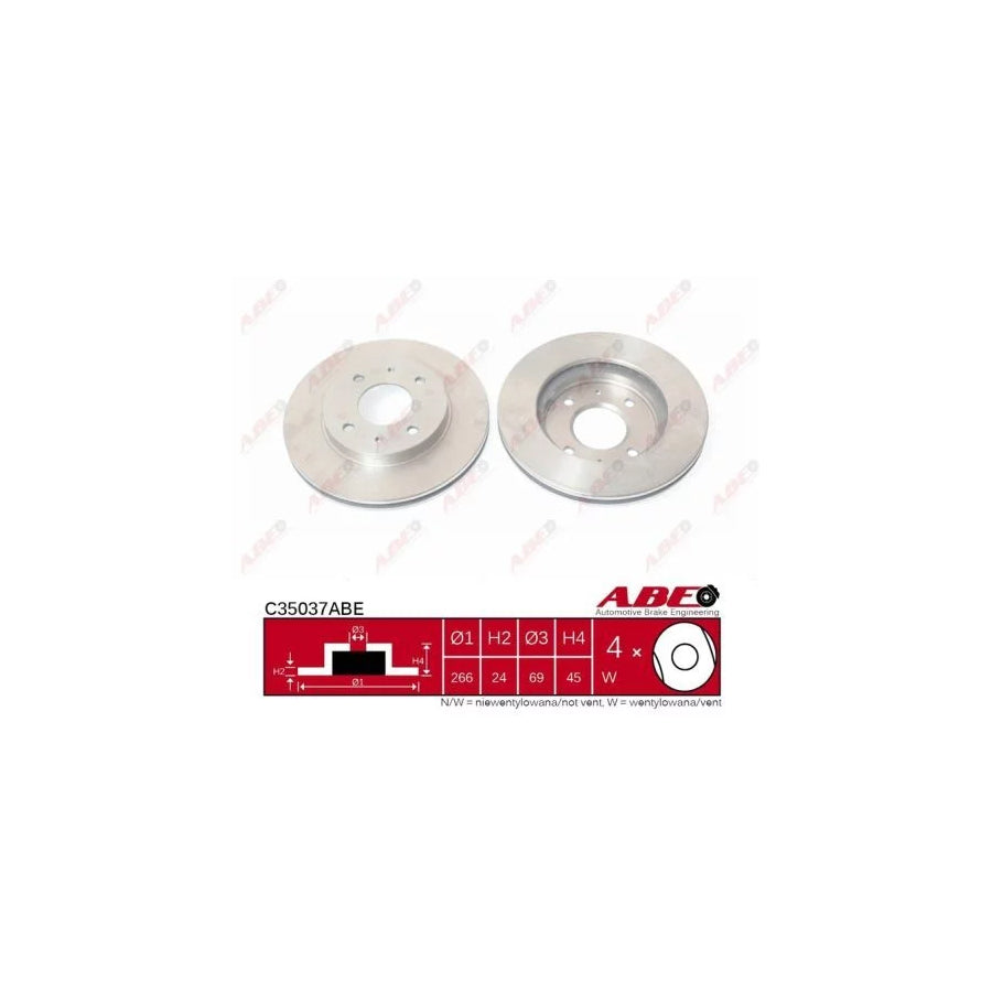 ABE C35037ABE Brake Disc