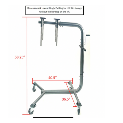 Bestop LIFTnGO - Jeep Wrangler & Ford Bronco 4-Door Hardtop Removal Tool and Storage Device